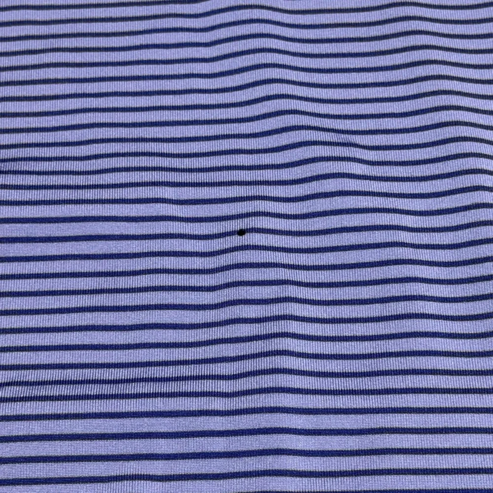 Greyson Polo Shirt Mens XL Purple Striped Short Sleeve Golf Athletic